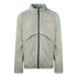 Ea7 Orange Logo On Chest Neutral Grey Jacket - Nova Clothing
